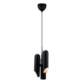 Design For The People Rochelle - hanglamp 3L - 20,7 x 344 cm - zwart