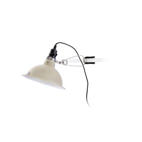 Faro Pepper - klemlamp - 22 x 37 x 20 cm - beige