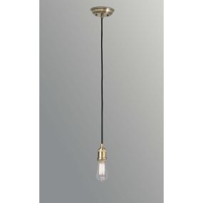 Faro Art - hanglamp - Ø 11 x 9 cm - oud goud