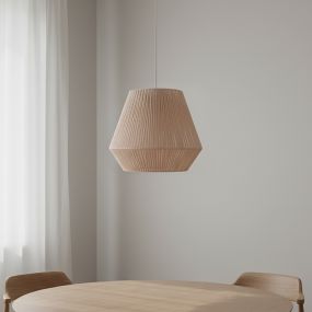 Maxlight Praslin - hanglamp - Ø 44 x 175 cm - wit