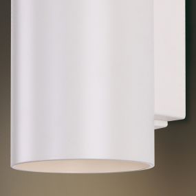 Maxlight Zero - wandverlichting - 9 x 11 x 17 cm - 8W LED incl. - IP54 - wit