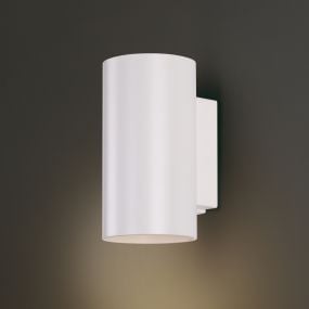 Maxlight Zero - wandverlichting - 9 x 11 x 17 cm - 8W LED incl. - IP54 - wit