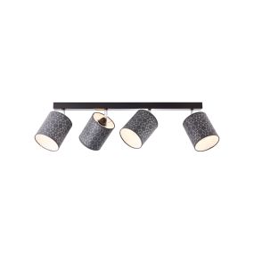 Brilliant Galance - opbouwspot 4L - 101 x 35 x 24,5 cm - zwart