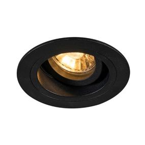 Zuma Line Chuck DL rond Next - inbouwspot - Ø 92 mm, Ø 80 mm inbouwmaat - zwart