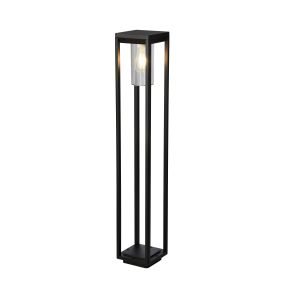 Searchlight Perth - tuinpaal - 15 x 15 x 90 cm - IP44 - zwart
