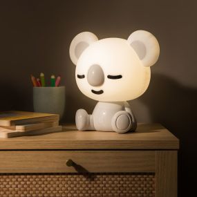Zuma Line Animals Koala - tafellamp - 26 x 26 cm - 3W dimbare LED incl. - grijs