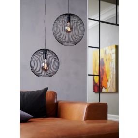 Nordlux Beroni - Ø 45 x 245 cm - zwart