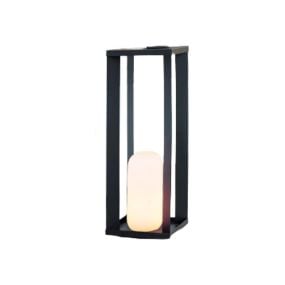 New Garden Siroco 50 - draagbare vloer- en tafellamp - 18 x 18 x 50 cm - 2W dimbare LED incl. - IP54 - zwart