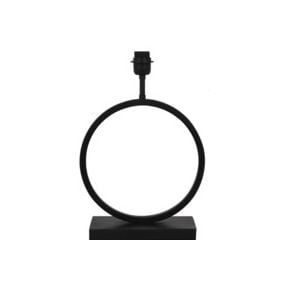 Searchlight - tafellamp voet - 30 x 12 x 42 cm - mat zwart