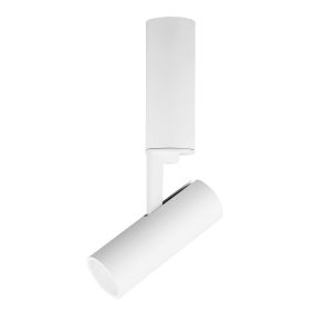 Nova Luce Bernardo - opbouwspot - Ø 5 x 28 cm - 13W LED incl. - wit