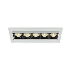 ONE Light Mirror Adjustable Boxes - inbouwspot - 220 x 68 mm, 212 x 55 mm inbouwmaat - 20W LED incl. - wit
