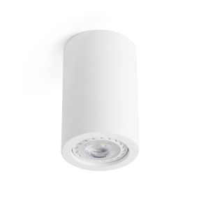 Faro Sven - plafondverlichting - Ø 6,7 x 11 cm - mat wit