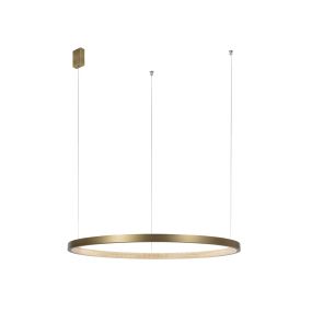 Nova Luce Vegas - hanglamp - Ø 108 x 180 cm - 35W LED incl. - antiek messing