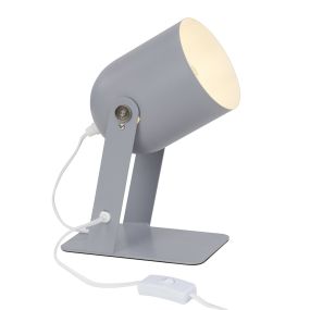 Brilliant Yan - tafellamp - 29 cm - grijs