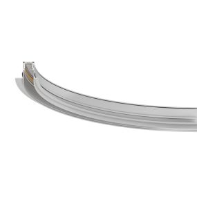 VK Lighting Eiva - magnetisch railsysteem - R40 gebogen inbouwprofiel - 5,48 x 5,25 cm - DALI dimbaar - wit