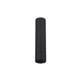 Nova Luce Doc - opbouwspot - Ø 3,2 x 11,3 cm - 5W dimbare LED incl. - zwart