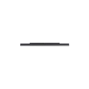 Nova Luce Buxton L - magnetisch railsysteem armatuur - 80,4 x 3,5 x 5,2 - 42W LED incl. - warm witte lichtkleur - zwart