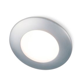 Aqua Round IP65 230V - satijn nikkel