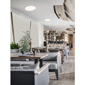 Nova Luce Perfect Profile Trimless - inbouwspot op afstandsbediening (incl.) - Ø 600 mm, 670 mm inbouwmaat - 40W dimbare LED incl. - 2700K-6000K - wit