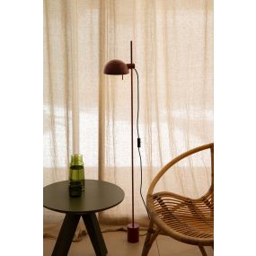 Faro Matilda - vloerlamp - 19,6 x 10 x 132 cm - granaatrood