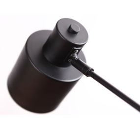 Maxlight Black - bureaulamp - 55 cm - zwart