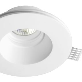 Nova Luce Cosimo - inbouwspot - Ø 130 mm, Ø 135 mm inbouwmaat - wit gips