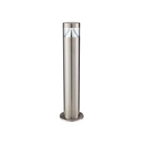 Searchlight Brooklyn - tuinpaal - 45 cm -1,8W LED incl. -  IP44 - satijn zilver