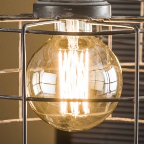 Vico bol filament LED lamp dimbaar - E27 - 6W - 2100K - Amber