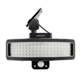 Century Italia Girasole - verstraler op zonne-energie - 28,5 x 15,5 x 18,2 cm - 7W LED incl. - IP65 - zwart