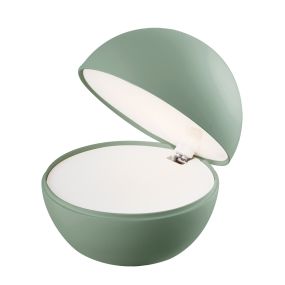 VK lighting Poke - tafellamp - Ø 12 x  10,8 cm - 2,2W led incl. - groen