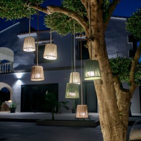 New Garden Conta Mini - hanglamp met oplaadbare lichtbron en afstandsbediening - Ø14,5 x 314,6 cm - 3W LED incl. - IP54 - groen