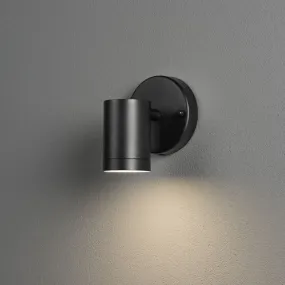 Konstsmide Modena Down - buiten wandlamp - 11 x 11,5 x 9,5 cm - 4W LED incl. - IP44 - zwart