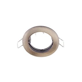 Elmark SA - inbouwspot - Ø 77 mm, Ø 60 mm inbouwmaat - antiek brons