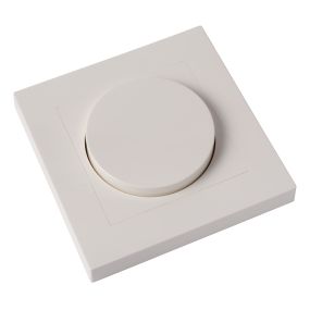 Lucide Dim - LED draaiknopdimmer - 5 tot 150W LED - wit