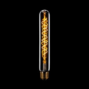 ETH Tube Spiral LED Filament – 18,5 cm - E27 - 8W - 2200K - transparant