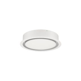 Nova Luce Perfect Profile Trimless - inbouwspot op afstandsbediening (excl.) - Ø 400 mm, 475 mm inbouwmaat - 24W dimbare LED incl. - 2700K-6000K - wit