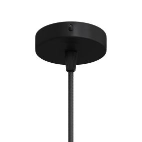 Creative Cables Mini - plafondrozet - Ø 8,3 x 2,5 cm - zwart