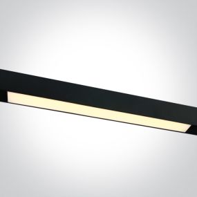 ONE Light magnetisch railsysteem MINI & MIDI - linear - railspot - 60 x 2,4 x 2,9 cm - 16W LED incl. - zwart
