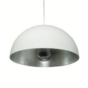 Artdelight Gala - hanglamp - Ø 50 x 180 cm - wit