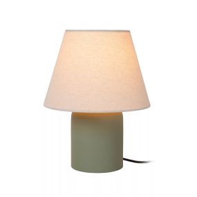 Lucide Macia - tafellamp - Ø 20 x 27 cm - groen