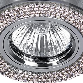 Elmark CR-776 - inbouwspot - Ø 90 mm, Ø60 mm inbouwmaat - chroom en zilver
