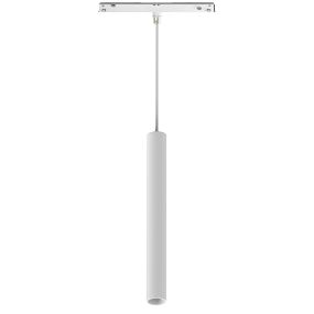 VK Lighting Eiva - magnetisch railsysteem - hanglamp - Ø 3,6 x 130 cm - 7W LED incl. - DALI dimbaar - wit