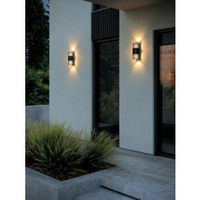 Nordlux Aludra N - buiten wandverlichting - 12,4 x 33,7 x 17,4 cm - IP54 - zwart