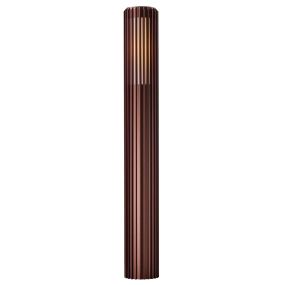 Nordlux Aludra 95 N - tuinpaal - Ø 12,4 x 95,4 cm - IP44 - bruin