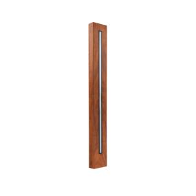 Lichtkoning Padoek Line M - tuinpaal - 4 x 8,8 x 70 cm + 30 cm voet - 5,8W dimbare LED incl.  - IP65 - padoek