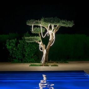 New Garden Neo - lichtslinger - 7m slinger waarvan 4m snoer - 48W LED incl. - IP65 - wit