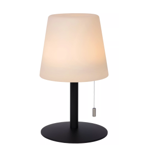 Lucide Rio - tafellamp - Ø 15,5 x 26 cm - 1,8W LED incl. dimbaar - RGB - IP44 - wit