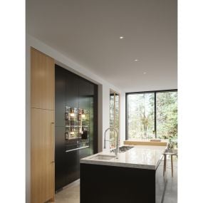 Nordlux Tiaki - inbouwspot - Ø 85 mm, Ø 72 mm inbouwmaat - 2 stappen dimmer - 5,7-8,6W LED incl. - IP65 - wit
