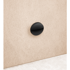 Century Italia Paseo - buiten wandverlichting - Ø 11 x 2,5 cm - 4W - IP54 - zwart