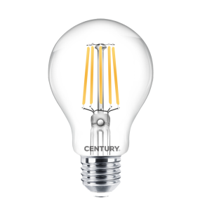Century Italia Incanto - Ø 7,5 x 14 cm - E27 - 16W niet dimbaar - 2700K - transparant